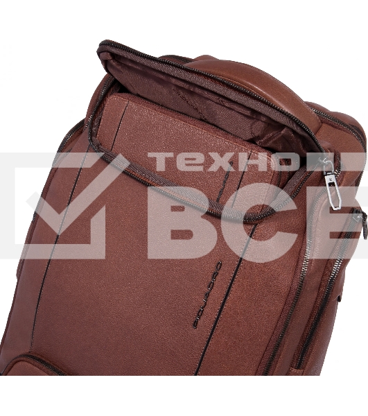 Рюкзак мужской Piquadro Cronus CA6689S134/M коричневый кожа