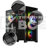 Компьютерный корпус Corsair iCUE 4000X RGb CC-9011204-WW Tempered Glass Mid-Tower, Black, фото6