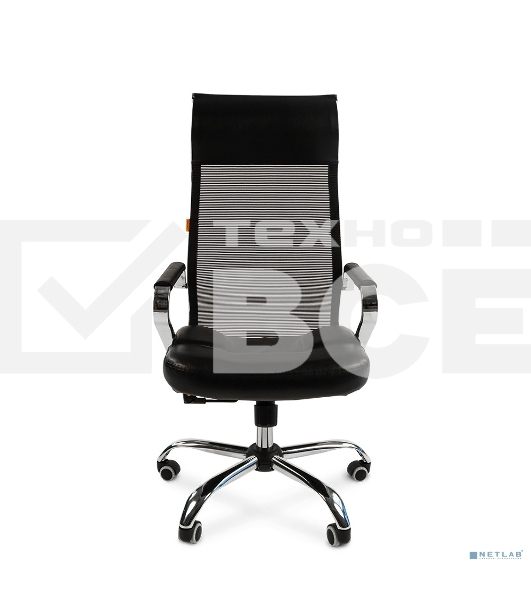 Офисное кресло Chairman 700 экопремиум черный/сетка н.м.