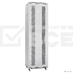 Шкаф серверный напольный Cabeus, IP20, 42U, 2055х600х800 мм (ВхШхГ), дверь: перфорация, разборный, цвет: серый, фото4
