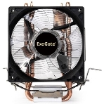 Кулер для процессора ExeGate Wizard EXX200-PWM.BLUE серебристый, 90 мм, алюминий/медь, 2400 об/мин, 24 дБ, 4 pin, 95 Вт, 130 мм, фото11