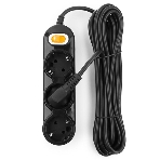 Удлинитель Power Cube PC 5 м 3р с/з, с выкл. 16А PC-1-5М (коробка) (3*1,5 мм2), фото 1