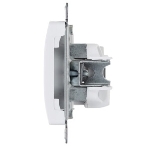 Механизм розетки 1-м СП Glossa 16А IP20 без заземл. бел. SchE GSL000141, фото3