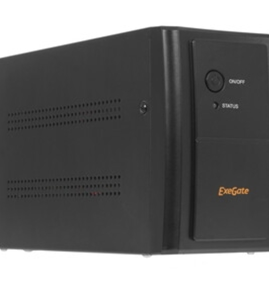 Источник бесперебойного питания ExeGate EP285481RUS SpecialPro UNB-1000.LED.AVR.C13.RJ 1000VA/650W, LED, AVR, 6*IEС-C13, RJ45/11, черный