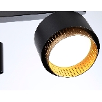 Светильник Ambrella light TN71295/3 BK/GD черный/золото GX53/3 max 12W 400*95*137, фото5