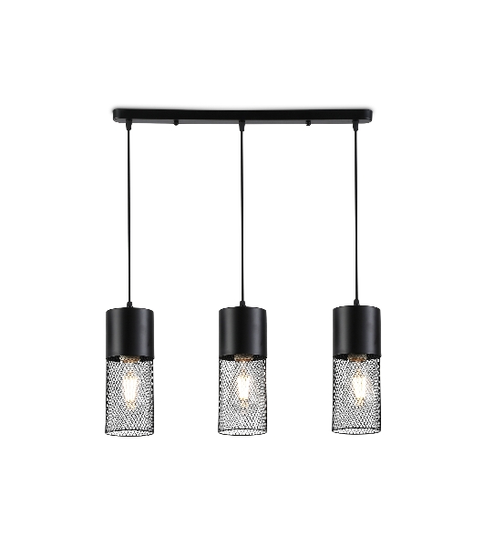 Светильник Ambrella light TR8501/3 BK черный E27/3 max 60W 550*100*1000