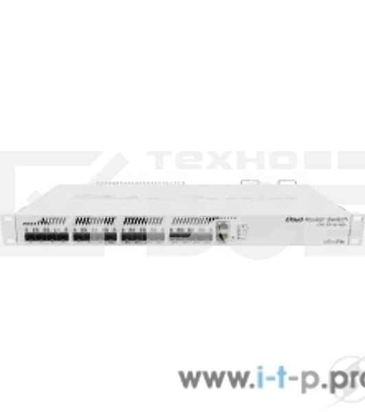 Коммутатор MikroTik CRS317-1G-16S+RM 16х SFP+, 1х 1G RJ45, SwOS или RouterOS