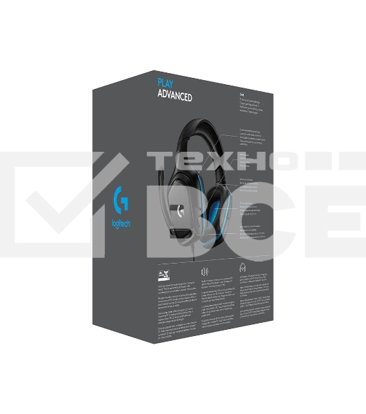 Гарнитура Logitech Headset G432 Wired Gaming Leatherette Retail