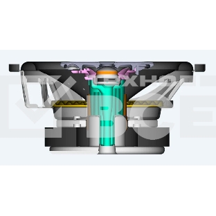 Колонки автомобильные Sony XS-GTF1039 (без решетки) 210Вт 88дБ 4Ом 10см (4дюйм) (ком.:2кол.) коаксиальные трехполосные