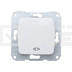 Переключатель DEA 1кл перекрест. с/у 10А мех. Бел KRANZ (1/10/120), фото2