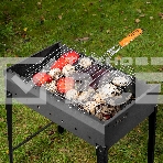 Решетка гриль 315х410х70мм объемная хромир. Camping Palisad, фото7