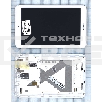 Модуль (матрица + тачскрин) для Asus MeMO Pad 8 (ME180A) белый с рамкой, фото 1