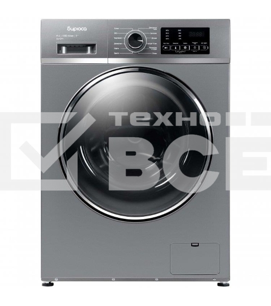 Стиральная машина Бирюса WM-SL610/11 S серый, загрузка фронтальная 6 кг, 1000 об/мин, класс А++