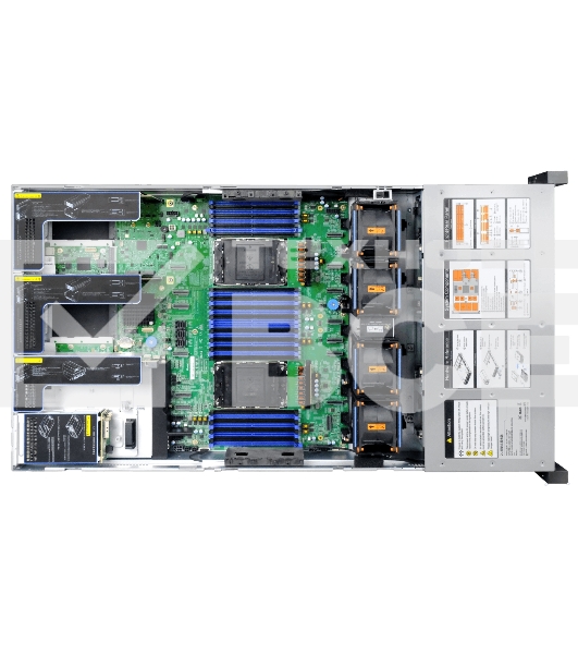 Серверная платформа/ Gooxi SR201-D25RE-G2 2U 25bay server with expander bp, based on AMD 9004 platform 2xPCIe 4.0x16; 4xPCIe 4.0x8 2x 2.5