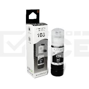 Чернила 103 (NV-C13T00S14A) для Epson L1110, L3100 (70 мл) Black (в коробке) совместимые