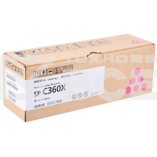 Картридж лазерный тип SP C360X малиновый для Ricoh SP C361SFNw (9K, только для МФУ)