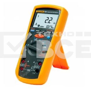 Мультиметр FLUKE 1587цифровая 1000мАДиод тест желтый, черный 0,624кг