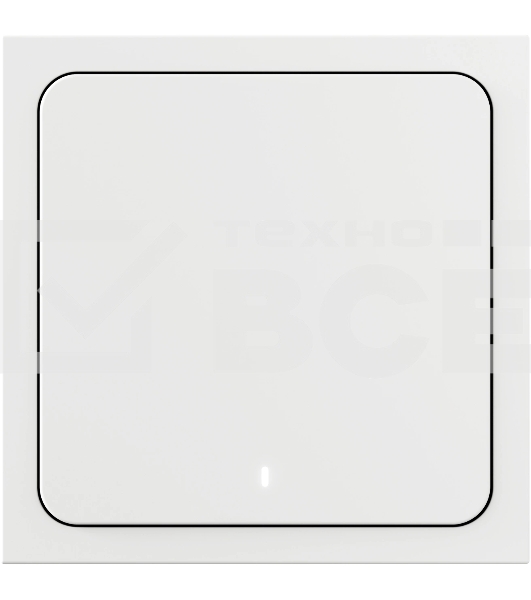 Выключатель умный беспроводной, Яндекс, 1 клавиша, Zigbee YNDX-00534