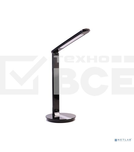 Настольный светильник Ultraflash UF-810 C02 черный (Led, светильник настольный, 11Вт, димм., 3 цвет.темп.)