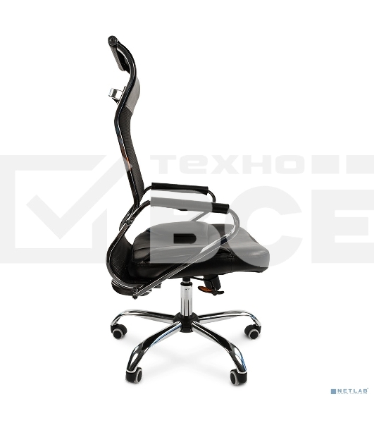 Офисное кресло Chairman 700 экопремиум черный/сетка н.м.