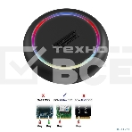 Адаптер ORIENT UHD-524LED, USB 3.2 Gen2 (USB 3.1) док-станция для SSD M.2 M-key NVMe (JMS581DL, поддержка UASP,TRIM), скорость до 10 GB/s, два кабеля подключения USB Type-A + Type-C, подсветка корпуса (33405), фото3