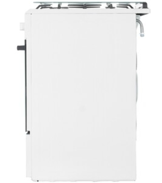 Плита комбинированная Maunfeld MGC60ECW04 белый, газовых конфорок 4 шт, духовка электрическая 65 л, 60 см x 88 см x 65 см