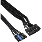 Компьютерный корпус Minitower ExeGate EX286427RUS BA-309-500W-8 (mATX, БП AA500 с вент. 8см, 2хUSB, HD аудио, черный), фото8
