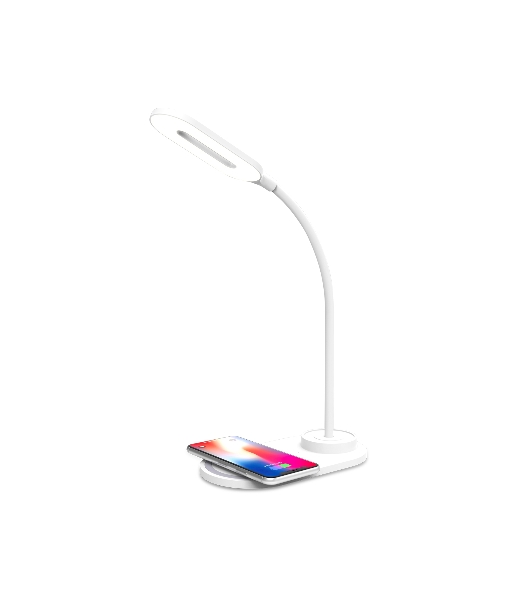 Светодиодная настольная лампа Ambrella light DE588 WH белый LED 3000-6400K 3W