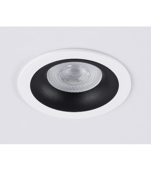 Светильник встраиваемый Ambrella light TN102722 WH/BK белый/черный GU5.3 92*92*23