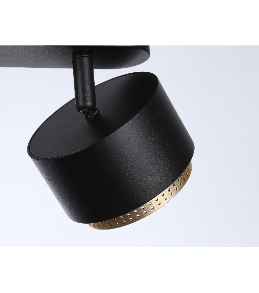 Светильник Ambrella light TN71295/3 BK/GD черный/золото GX53/3 max 12W 400*95*137