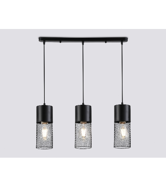 Светильник Ambrella light TR8501/3 BK черный E27/3 max 60W 550*100*1000