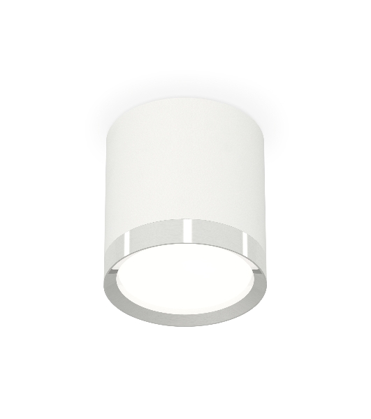 Светильник Ambrella Light XS8141003 SWH/PSL белый песок/серебро полированное GX53 (C8141, N8118)