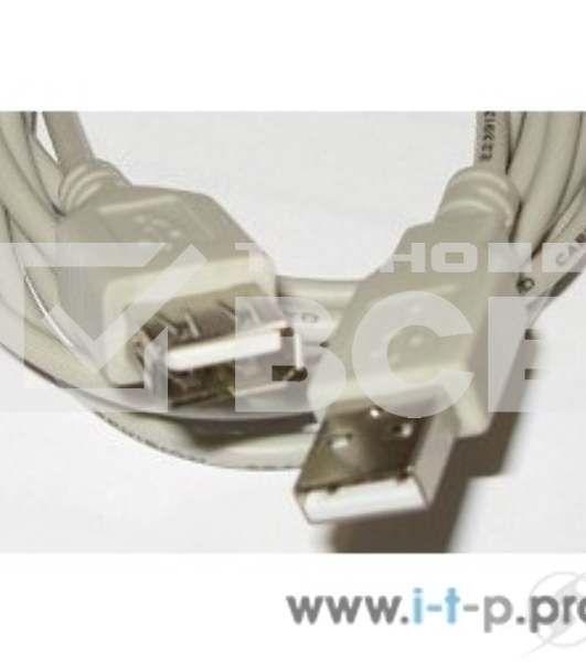 Кабель Gembird PRO CCF-USB2-AMAF-6 USB 2.0 кабель удлинительный 1.8м AM/AF позол.конт., фер.кол., пакет