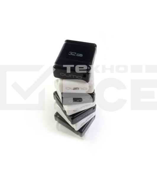 Флэш Диск USB 2.0 QUMO 8GB NANO QM8GUD-NANO-W White