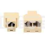 Разветвитель US-09A RJ45 8P8C (розетка) -> 2x8P8C (розетки), фото 1
