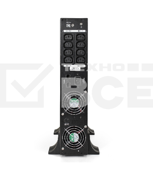 Источник бесперебойного питания Pure Sine Wave ExeGate SinePower UHB-1000.LCD.AVR.C13.RJ.USB.2U<1000VA/800W,8*C13,RM/Tower>