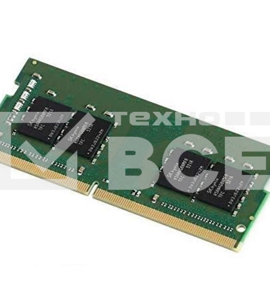 Оперативная память Kingston ValueRAM, DDR4, 8Gb (1x8Gb), 3200MHz, CL22, SO-DIMM