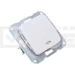 Переключатель DEA 1кл перекрест. с/у 10А мех. Бел KRANZ (1/10/120), фото3