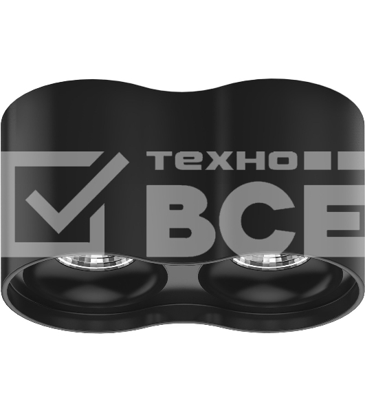 Светильник Gauss LED накладной HD033 24W 3000K 180x100х100мм HD033