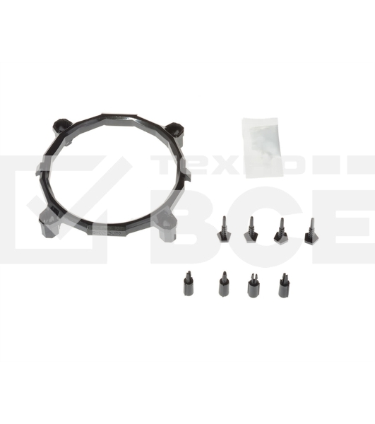 Кулер Cooler ID-Cooling DK-01 черный/серебристый 92мм алюминий 2500rpm 29db 95W 52мм