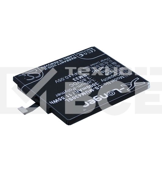 Аккумулятор CameronSinoCS-MUM430SL BM33 для Xiaomi Mi4i 3.85V / 3000mAh / 11.55Wh