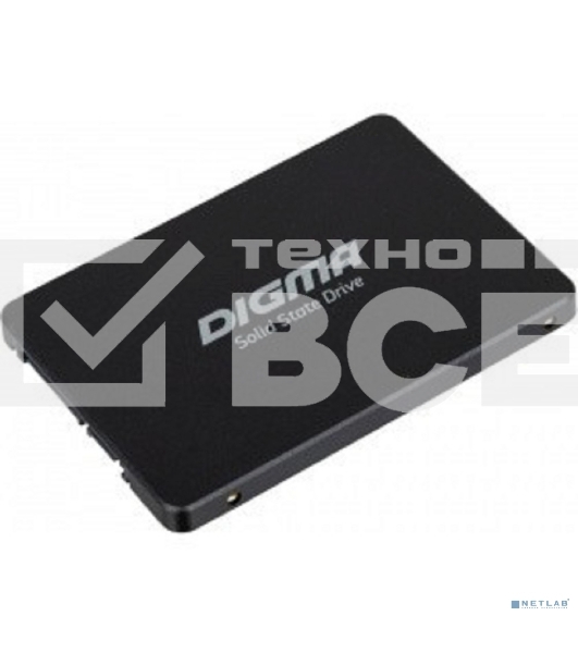 Накопитель SSD Digma Run S9, 256Gb, SATA III, 2.5