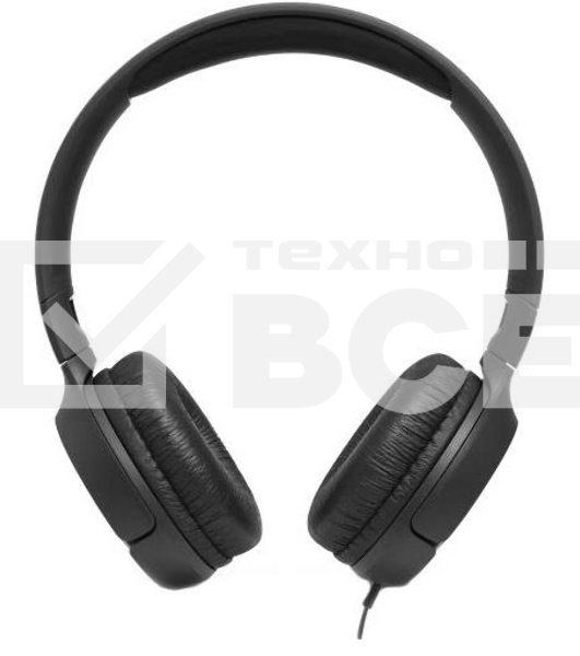 Наушники JBL Наушники накладныеT500, 32 Ом, черный