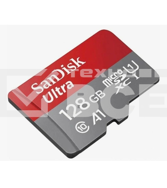 Флеш карта microSD 128GB SanDisk microSDXC Class 10 Ultra UHS-I A1 140MB/s
