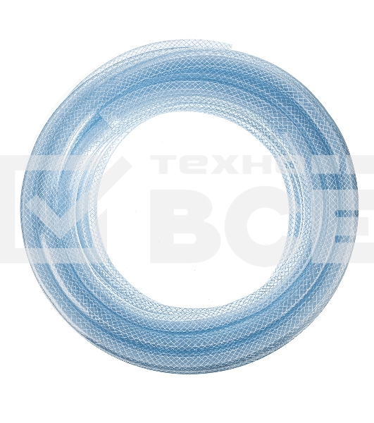 Шланг поливочный прозрачный армированный 3-х слойный, 3/4