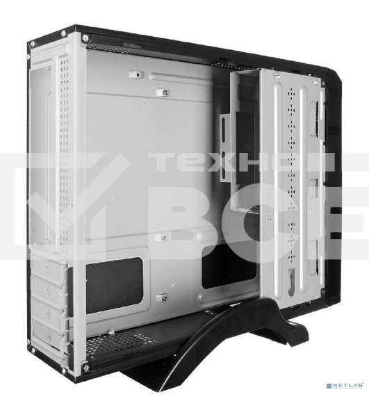 Компьютерный корпус Desktop ExeGate EX288781RUS MI-207U-350W-8 (miniITX/mATX, БП M350 с вент. 8см, 1*USB+1*USB3.0, аудио, черный)