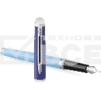 Ручка перьевая Waterman Hemisphere Colour Blocking (2179924) Blue CT сталь нержавеющая F подар.кор., фото5