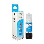 Чернила NVPrint 103 (NV-C13T00S24A) для Epson L1110, L3100 (70 мл) Cyan (в коробке) совместимые, фото 1