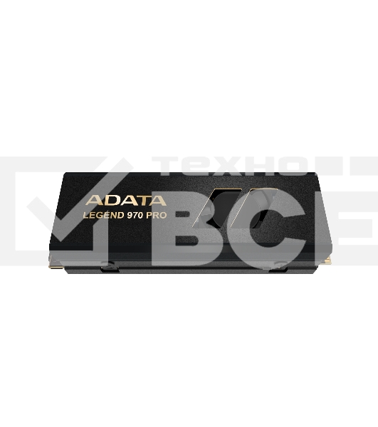Накопитель SSD ADATA Legend 970 Pro, 1000 Гб, M.2 2280, PCIe 5.0 x4, NVMe 2.0, 3D TLC, R/W 13000/5800 МБ/сек, радиатор с вентилятором