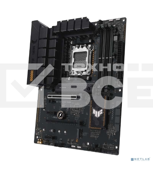 Материнская плата ASUS TUF GAMING A620-PRO WIFI, AM5, AMD A620, 4xDDR5, 4xSATA, 2xM.2, 1xPCI-E 4.0 x16, 1xPCI-E 3.0 x16, 2xPCI-E x1, 1xHDMI, 1xDP, 1x 2.5Gb LAN, 3xUSB-A 2.0, 2xUSB-A 3.2 Gen 2, 1xUSB-C 3.2 Gen 1, 5x3.5 мм, 7.1, ATX